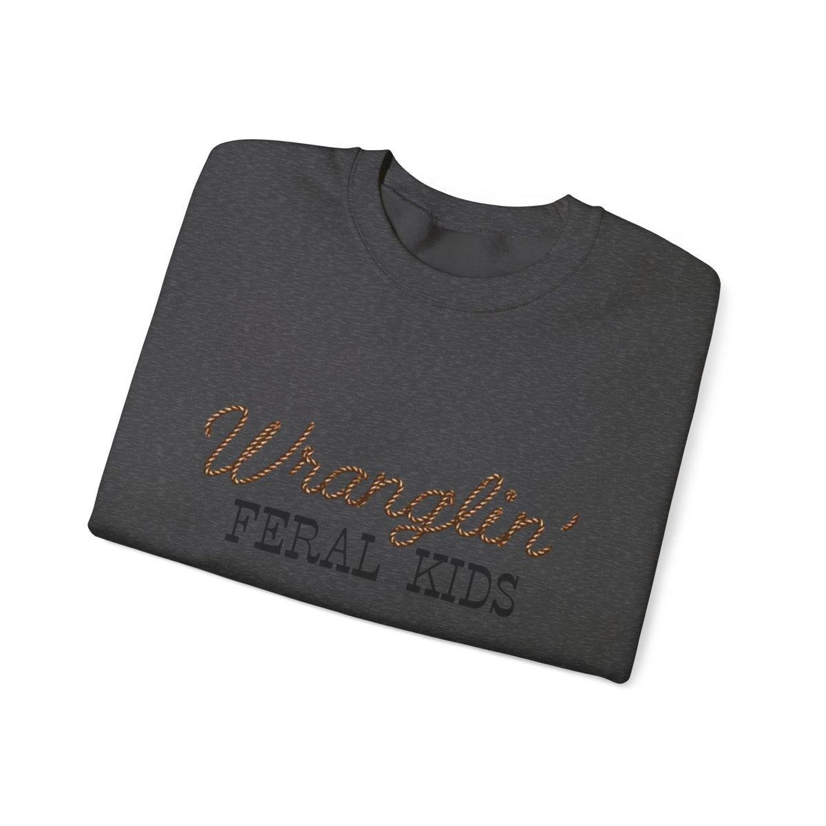 Women's Wranglin' Feral Kids Crew neck