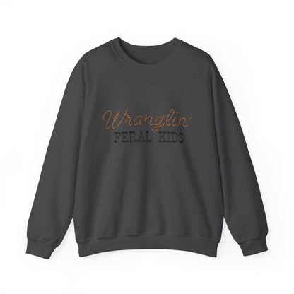 Women's Wranglin' Feral Kids Crew neck