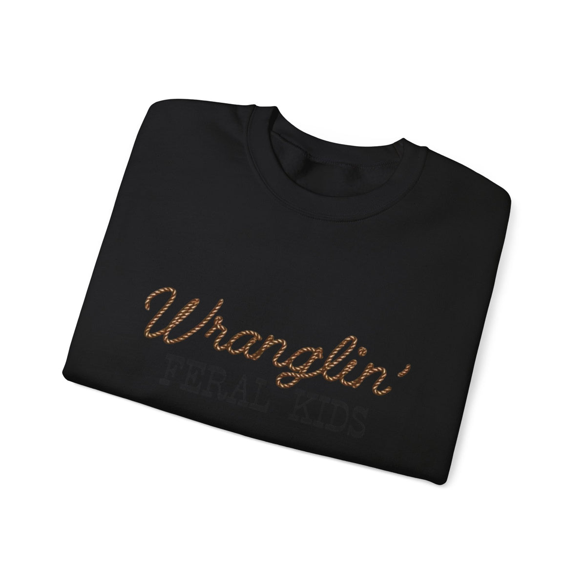 Women's Wranglin' Feral Kids Crew neck