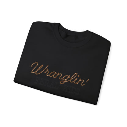Women's Wranglin' Feral Kids Crew neck