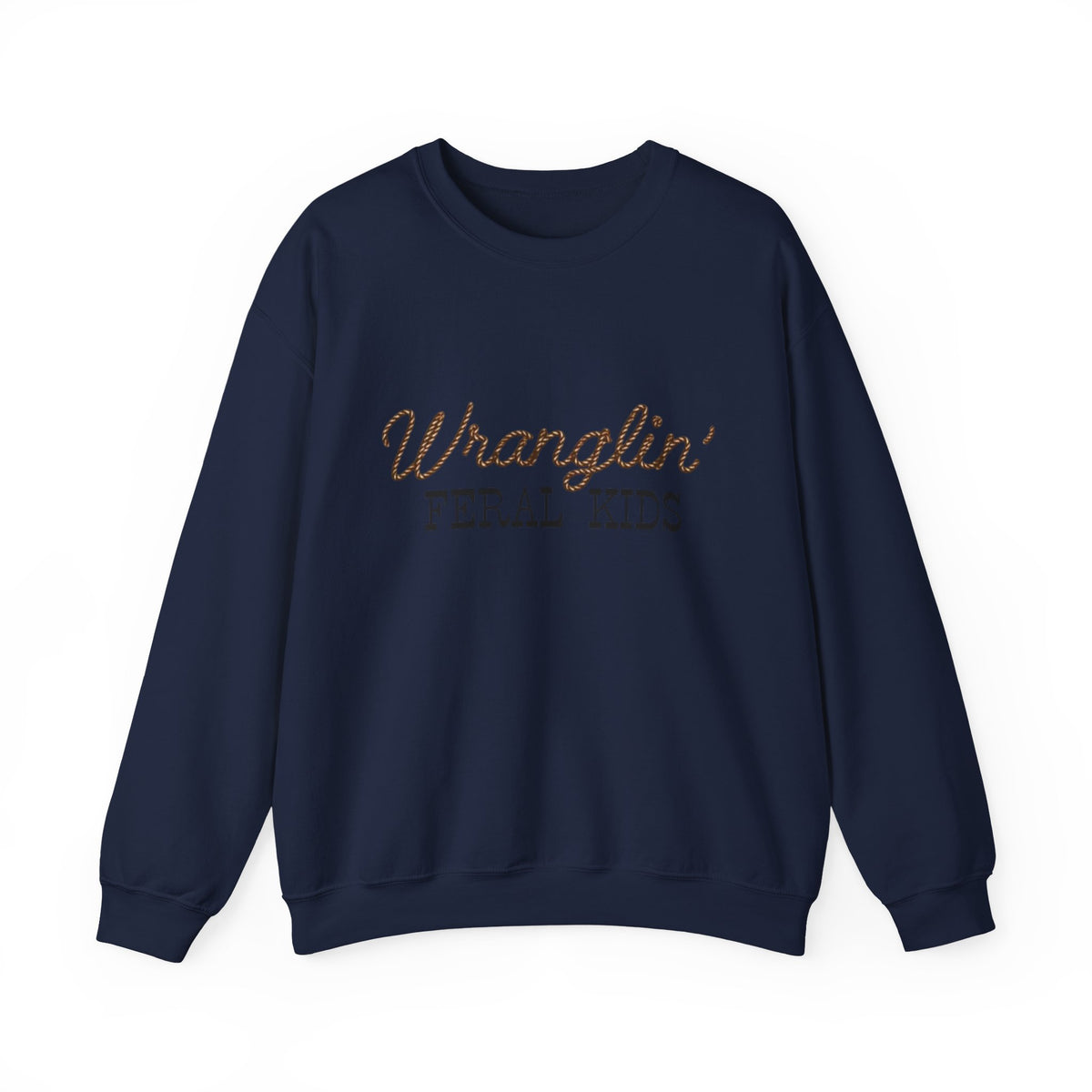 Women's Wranglin' Feral Kids Crew neck