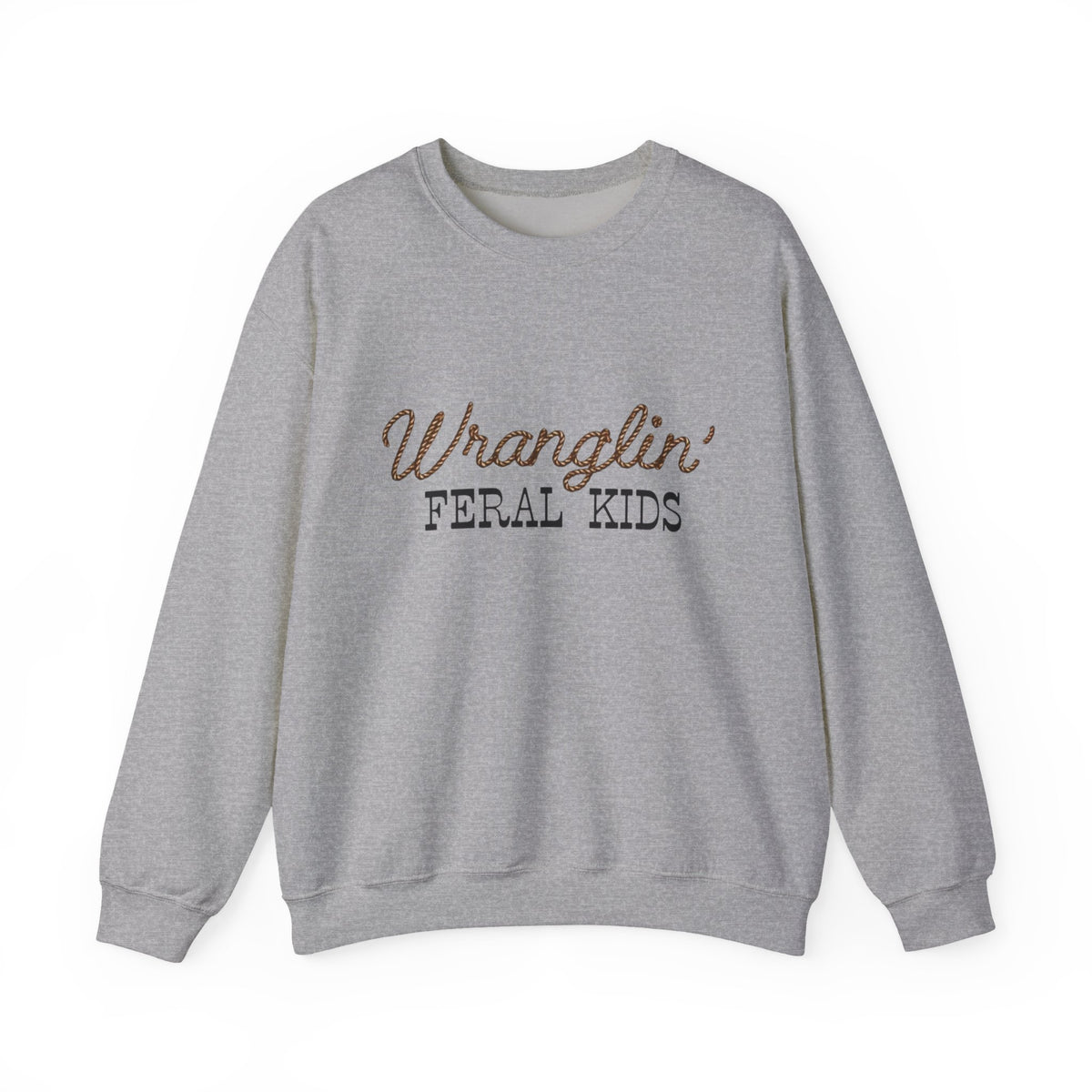Women's Wranglin' Feral Kids Crew neck