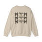 Women Camo Bow Crew neck