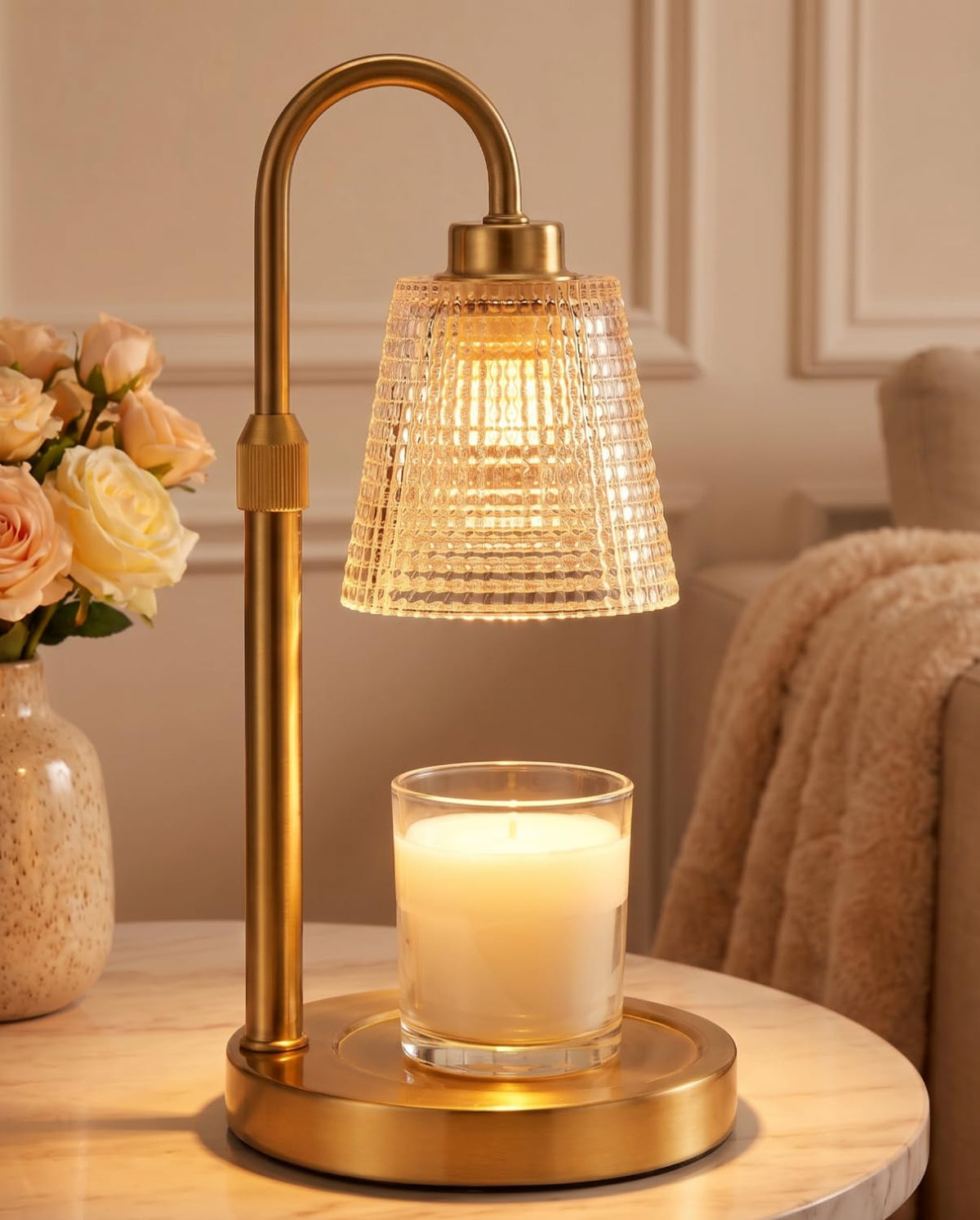 Candle Warmer Lamp with Timer Home Decor Birthday Gifts for Women
