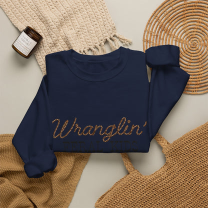 Women's Wranglin' Feral Kids Crew neck