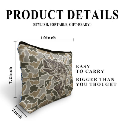 Mallard Duck Camo Makeup Bag