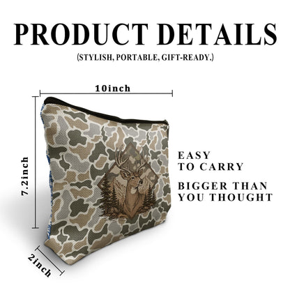 Mallard Duck Camo Makeup Bag