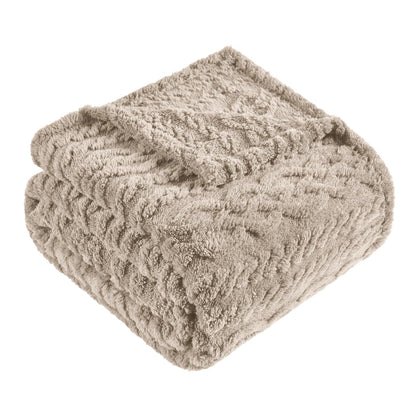 Rust Throw Blanket - Soft & Fluffy Fleece, Cute & Aesthetic, Perfect for Sofa, Couch, Chair, Bed, Living Room & Bedroom, All-Season Use, Plush & Cozy Decorative Blanket