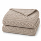 Rust Throw Blanket - Soft & Fluffy Fleece, Cute & Aesthetic, Perfect for Sofa, Couch, Chair, Bed, Living Room & Bedroom, All-Season Use, Plush & Cozy Decorative Blanket