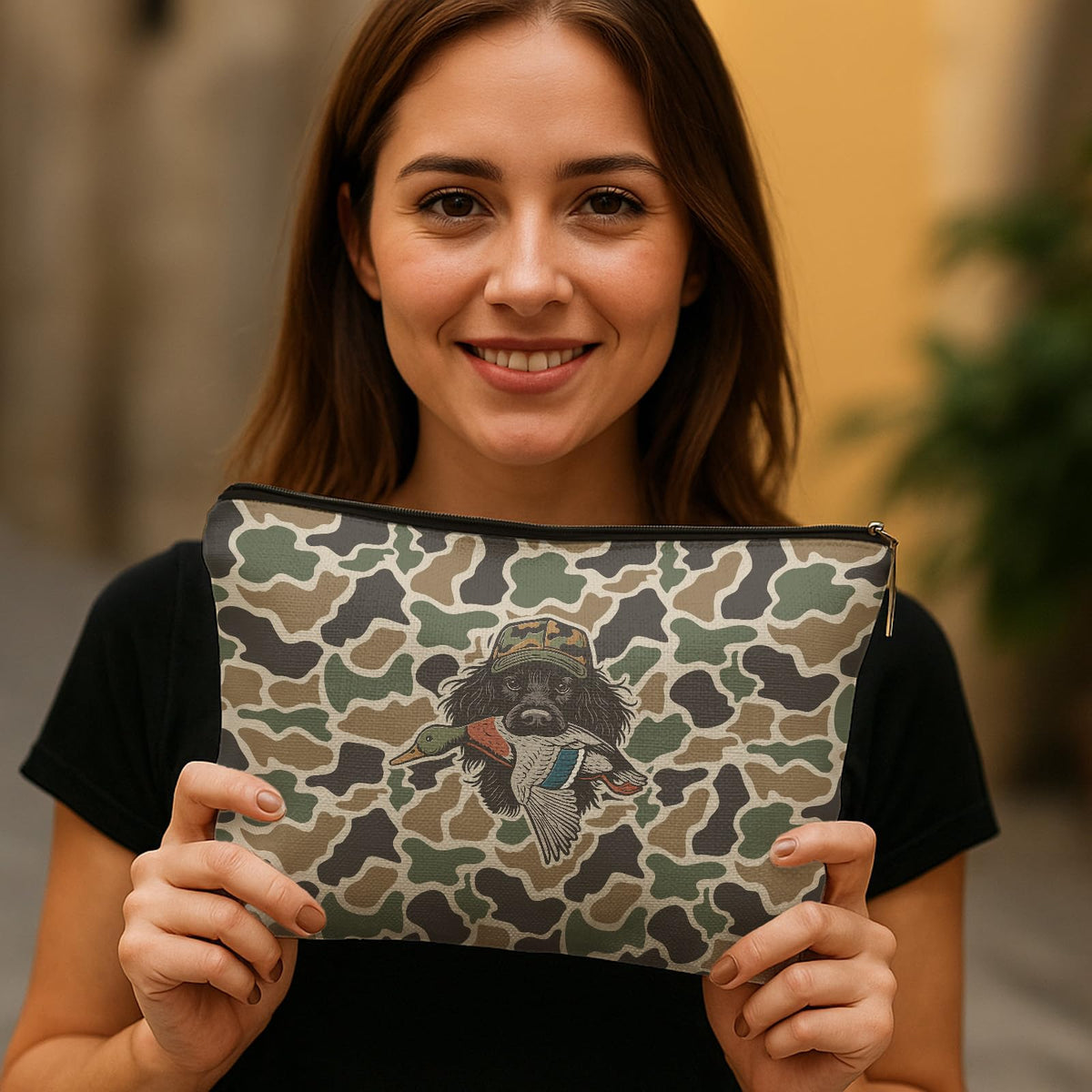 Mallard Duck Camo Makeup Bag