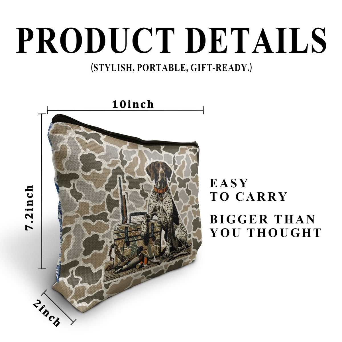 Mallard Duck Camo Makeup Bag