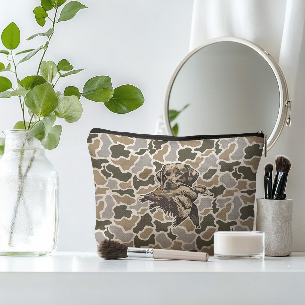 Mallard Duck Camo Makeup Bag