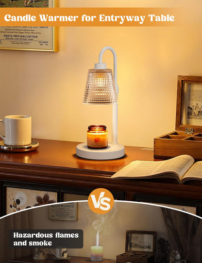 Candle Warmer Lamp with Timer Home Decor Birthday Gifts for Women