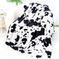 Cow Print Blanket for Couch Bed, Fuzzy Fleece Soft Blankets and Throws, Brown White Western Home Decor, All Season Cozy Birthday Gifts for Cow Lovers Women Men Girls Boys, 50x60 Inches