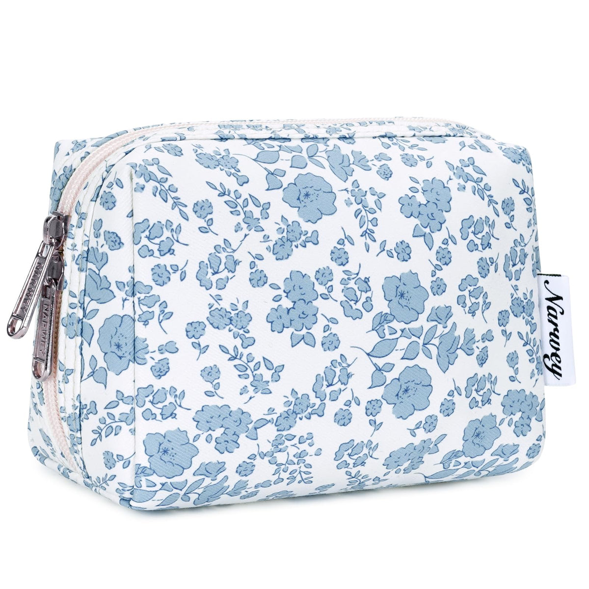 Narwey Makeup Bag Travel Toiletry Bag, Cosmetic Bag for Women Girls