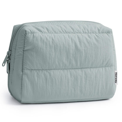 Narwey Makeup Bag Travel Toiletry Bag, Cosmetic Bag for Women Girls