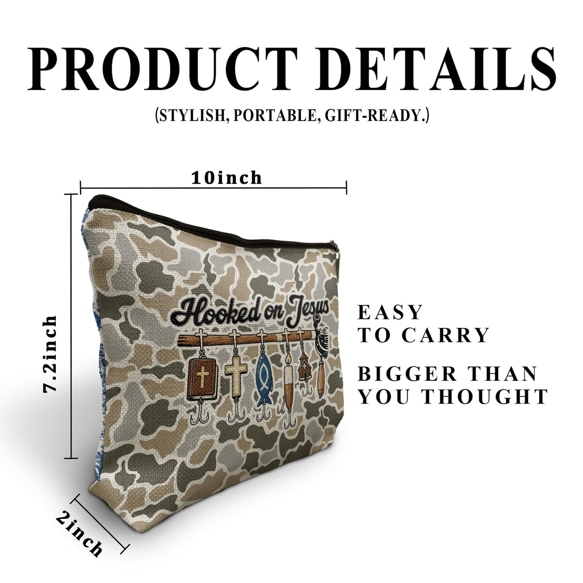 Mallard Duck Camo Makeup Bag