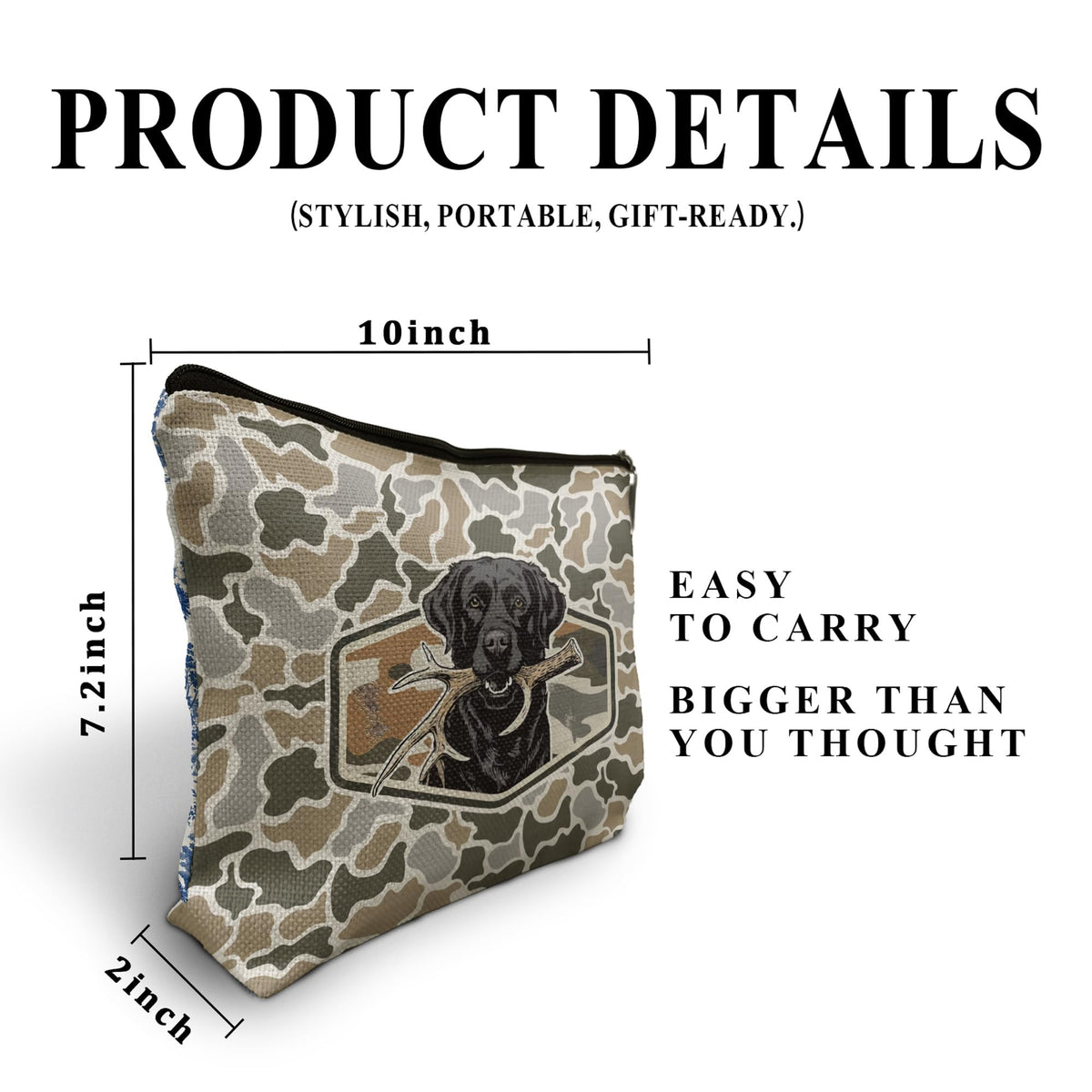 Mallard Duck Camo Makeup Bag