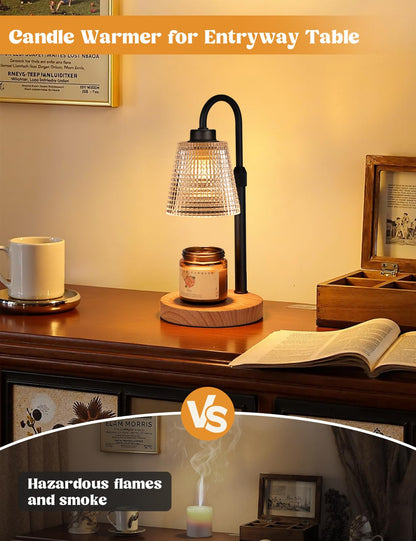 Candle Warmer Lamp with Timer Home Decor Birthday Gifts for Women