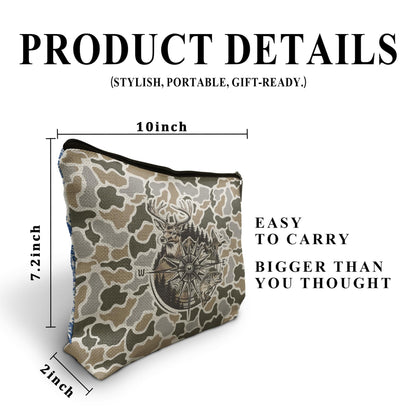 Mallard Duck Camo Makeup Bag