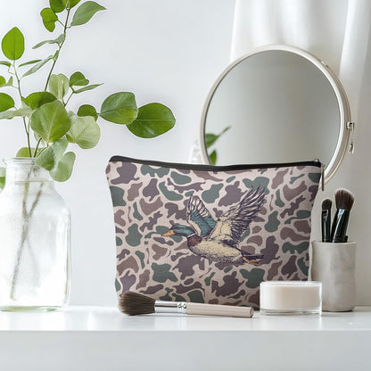 Mallard Duck Camo Makeup Bag