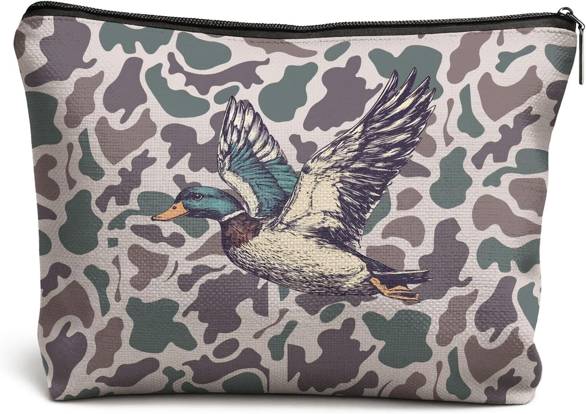 Mallard Duck Camo Makeup Bag