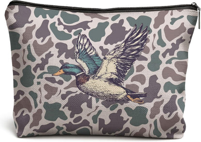 Mallard Duck Camo Makeup Bag
