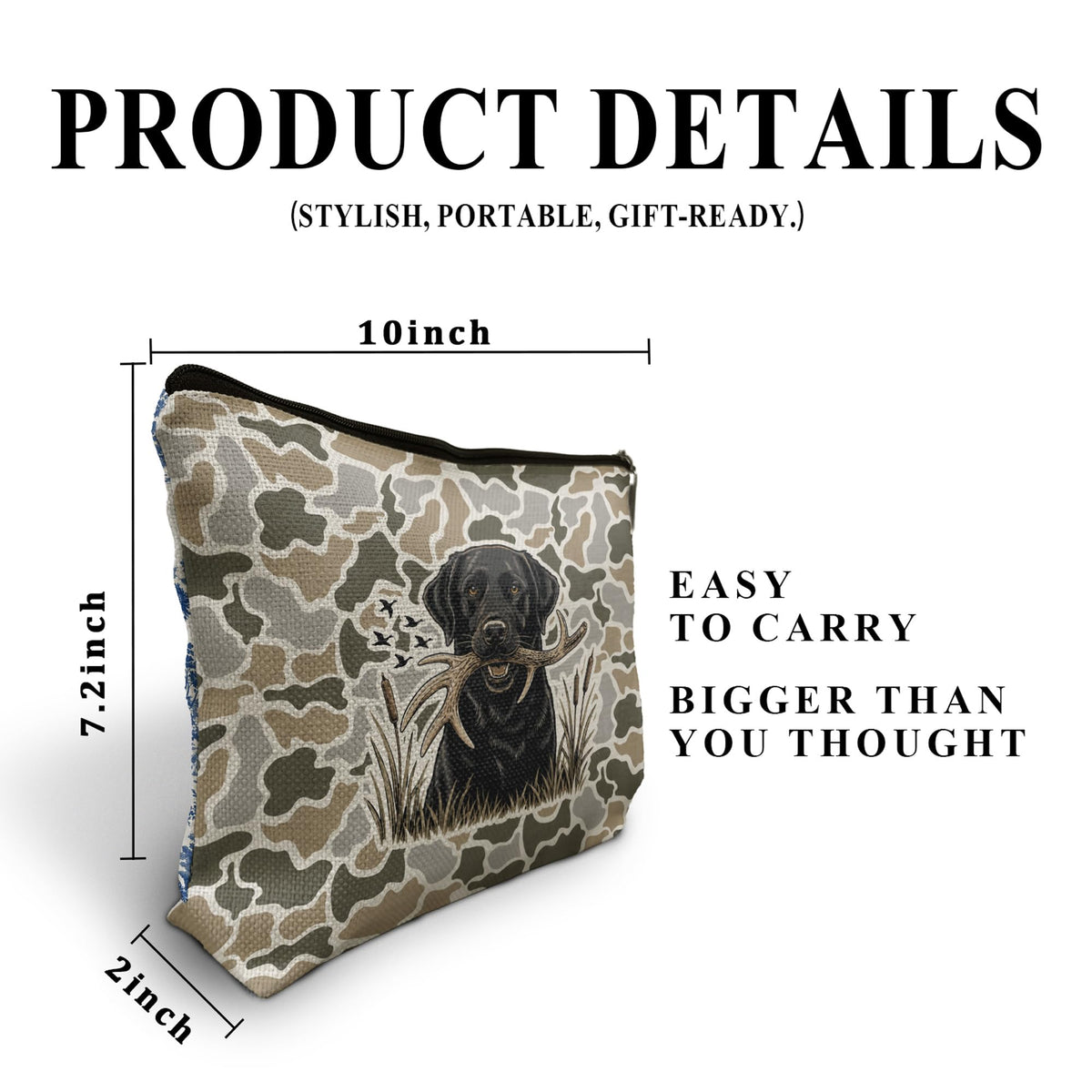 Mallard Duck Camo Makeup Bag