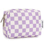 Narwey Makeup Bag Travel Toiletry Bag, Cosmetic Bag for Women Girls