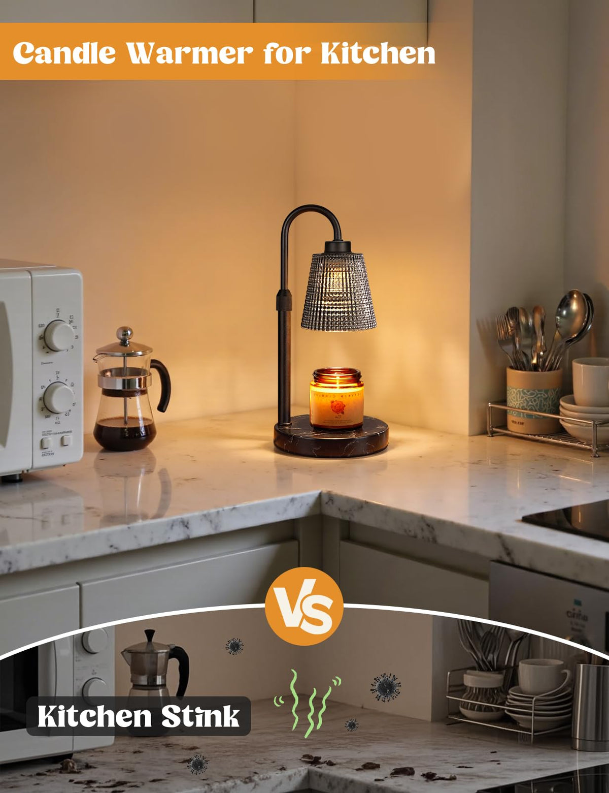 Candle Warmer Lamp with Timer Home Decor Birthday Gifts for Women