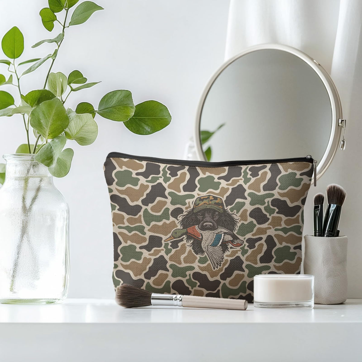 Mallard Duck Camo Makeup Bag