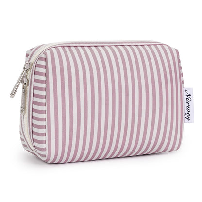 Narwey Makeup Bag Travel Toiletry Bag, Cosmetic Bag for Women Girls