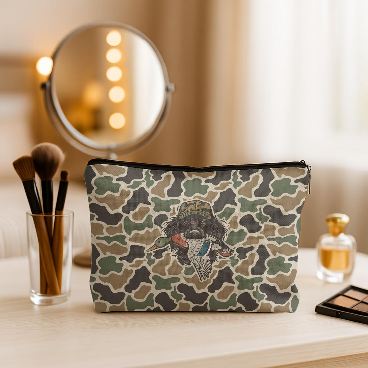 Mallard Duck Camo Makeup Bag