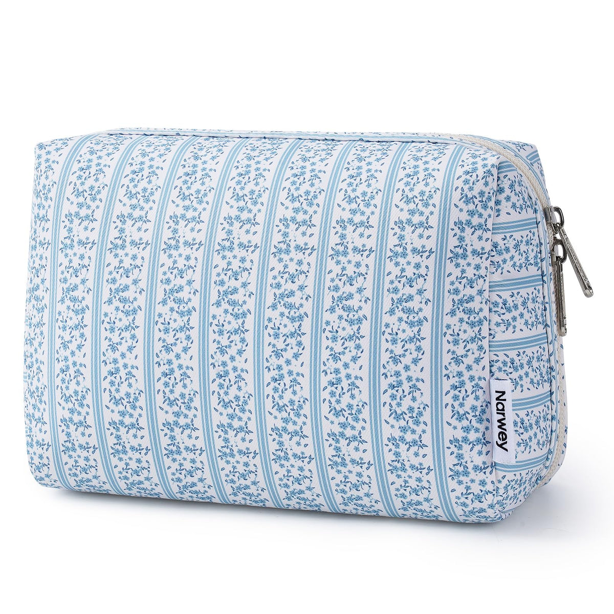 Narwey Makeup Bag Travel Toiletry Bag, Cosmetic Bag for Women Girls