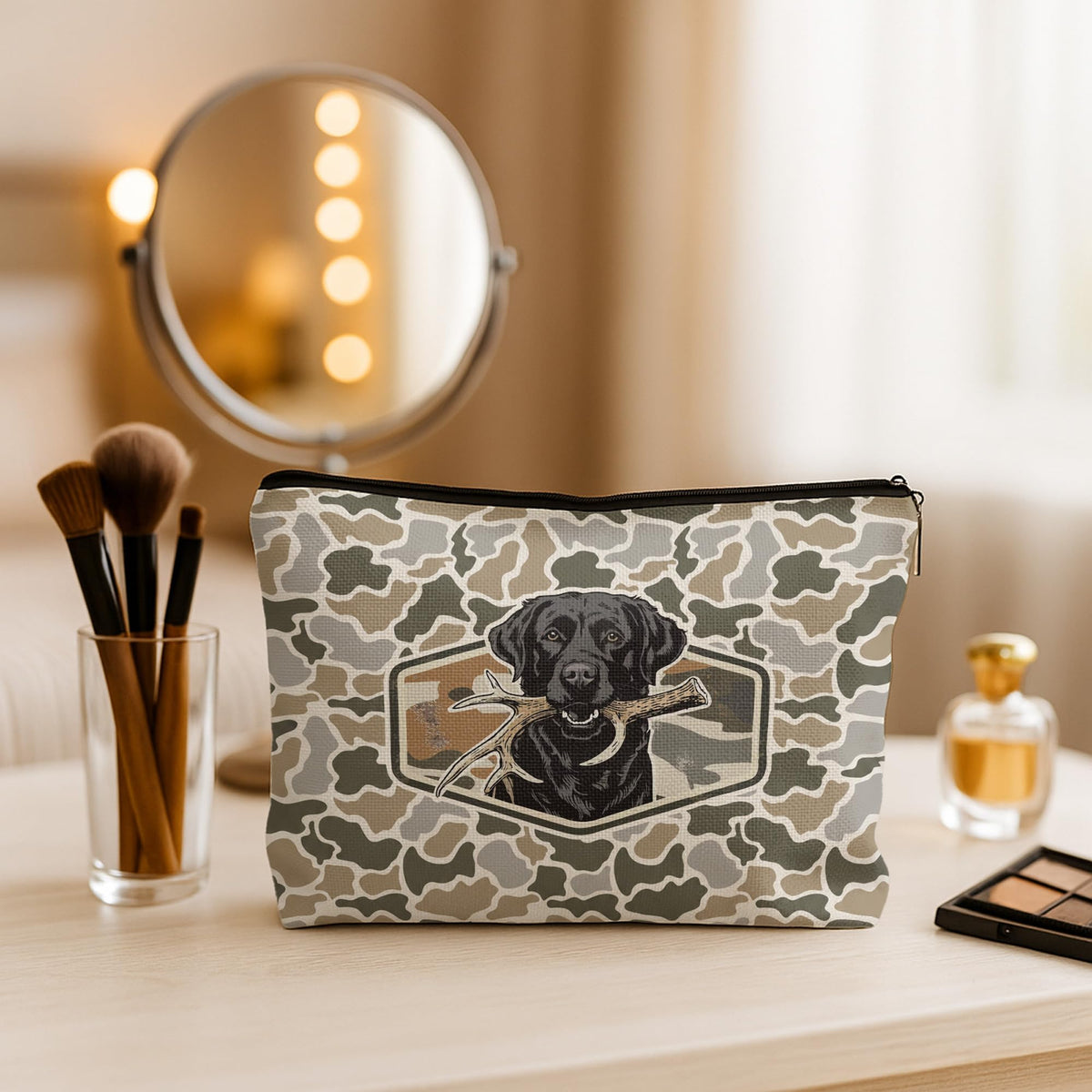 Mallard Duck Camo Makeup Bag