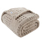 Rust Throw Blanket - Soft & Fluffy Fleece, Cute & Aesthetic, Perfect for Sofa, Couch, Chair, Bed, Living Room & Bedroom, All-Season Use, Plush & Cozy Decorative Blanket
