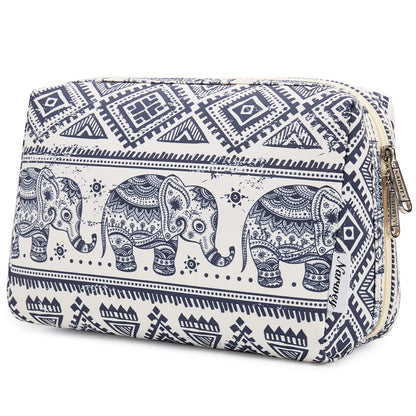 Narwey Makeup Bag Travel Toiletry Bag, Cosmetic Bag for Women Girls