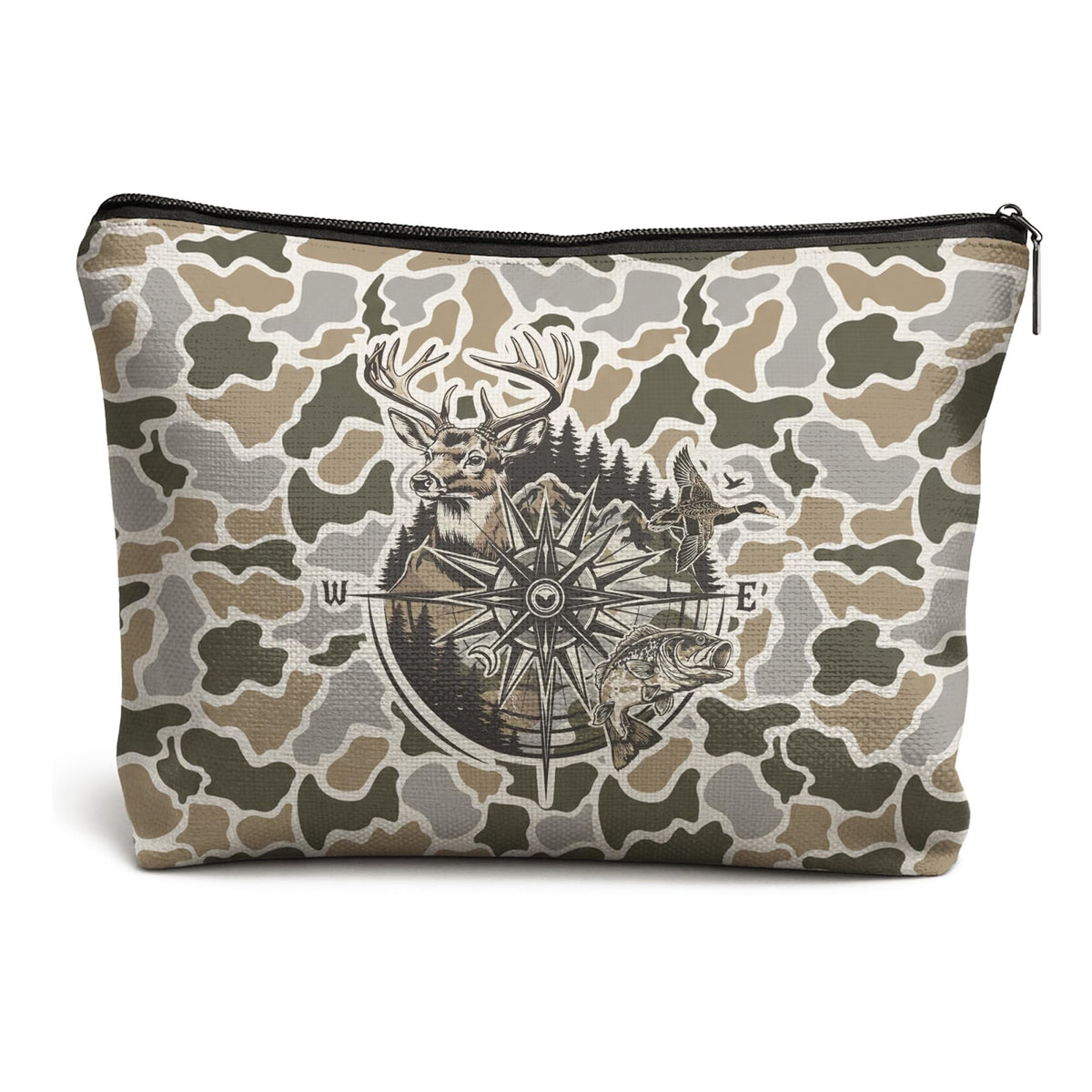 Mallard Duck Camo Makeup Bag
