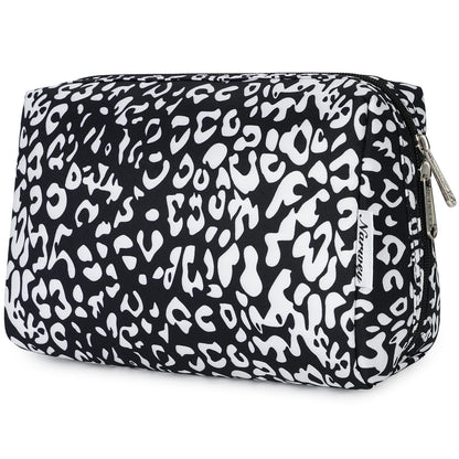 Narwey Makeup Bag Travel Toiletry Bag, Cosmetic Bag for Women Girls