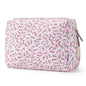 Narwey Makeup Bag Travel Toiletry Bag, Cosmetic Bag for Women Girls
