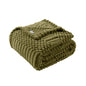 Rust Throw Blanket - Soft & Fluffy Fleece, Cute & Aesthetic, Perfect for Sofa, Couch, Chair, Bed, Living Room & Bedroom, All-Season Use, Plush & Cozy Decorative Blanket