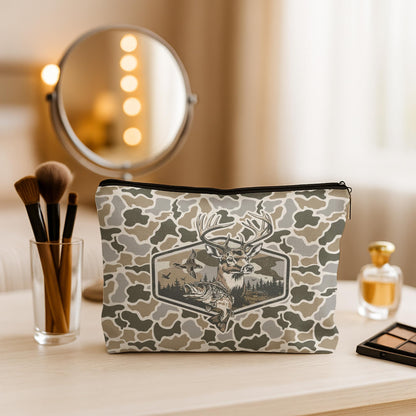 Mallard Duck Camo Makeup Bag