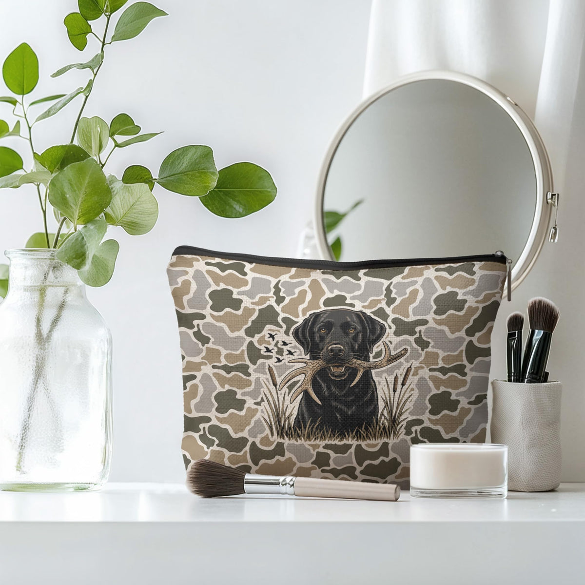 Mallard Duck Camo Makeup Bag