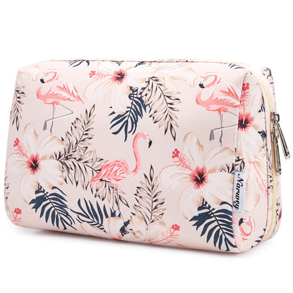 Narwey Makeup Bag Travel Toiletry Bag, Cosmetic Bag for Women Girls