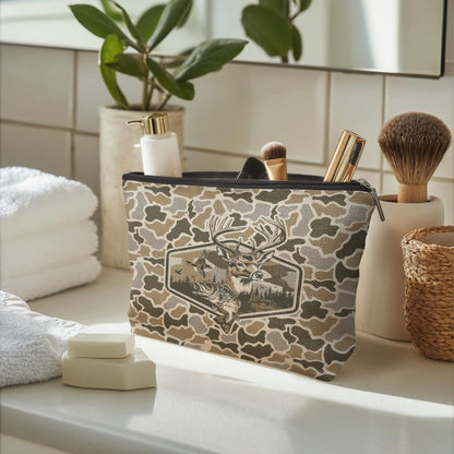 Mallard Duck Camo Makeup Bag