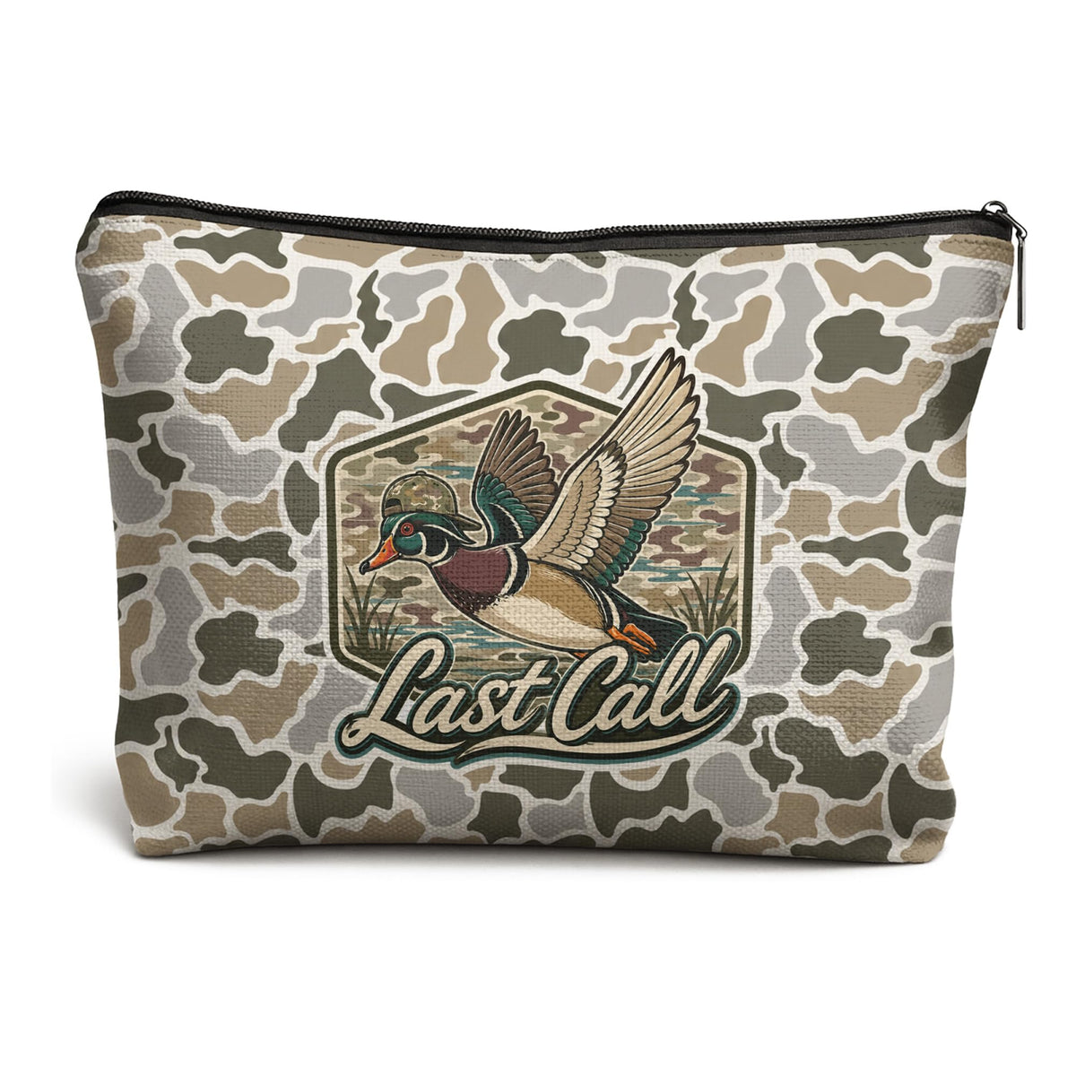 Mallard Duck Camo Makeup Bag