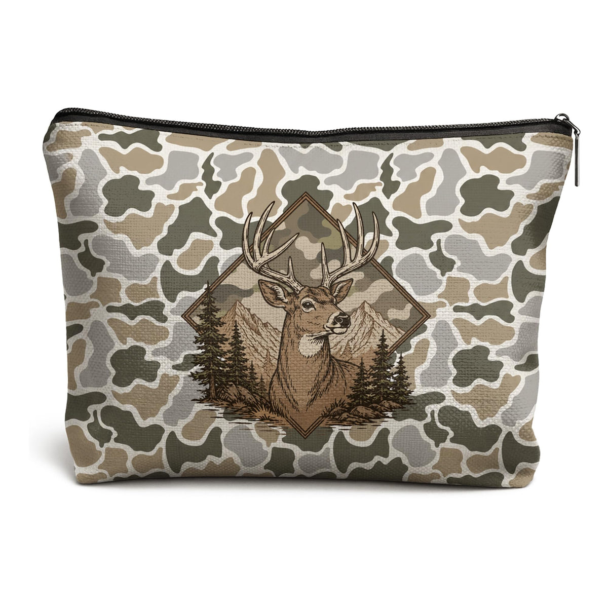 Mallard Duck Camo Makeup Bag