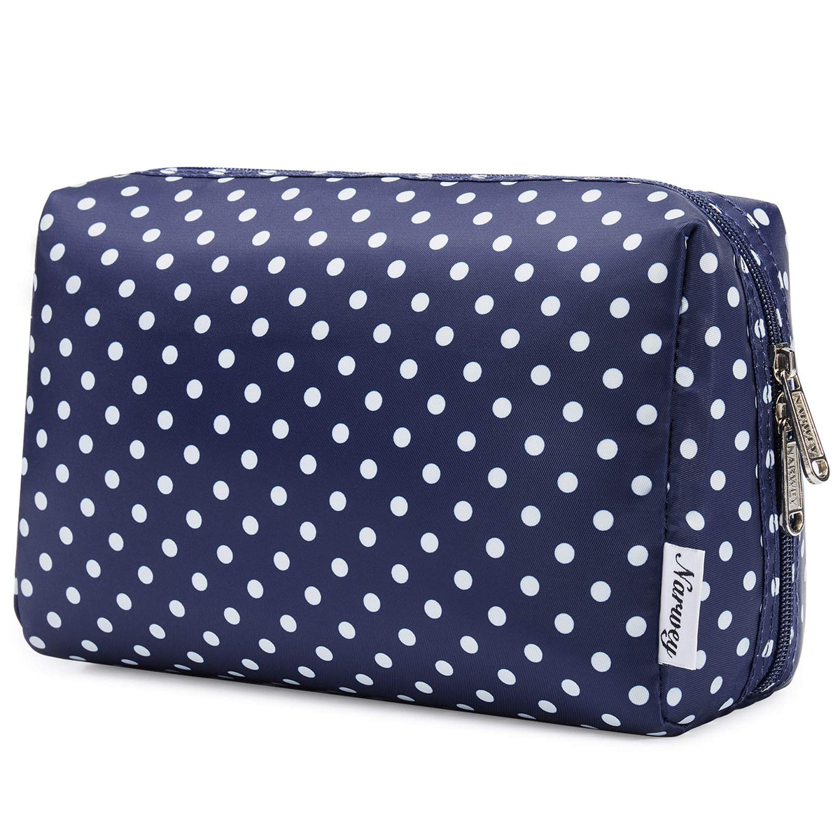 Narwey Makeup Bag Travel Toiletry Bag, Cosmetic Bag for Women Girls