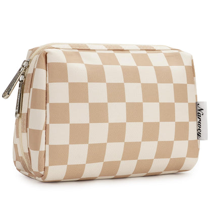 Narwey Makeup Bag Travel Toiletry Bag, Cosmetic Bag for Women Girls