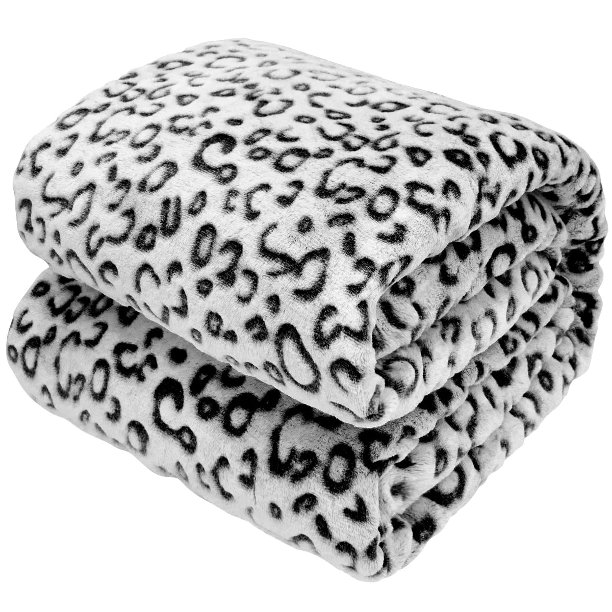 Cow Print Blanket for Couch Bed, Fuzzy Fleece Soft Blankets and Throws, Brown White Western Home Decor, All Season Cozy Birthday Gifts for Cow Lovers Women Men Girls Boys, 50x60 Inches